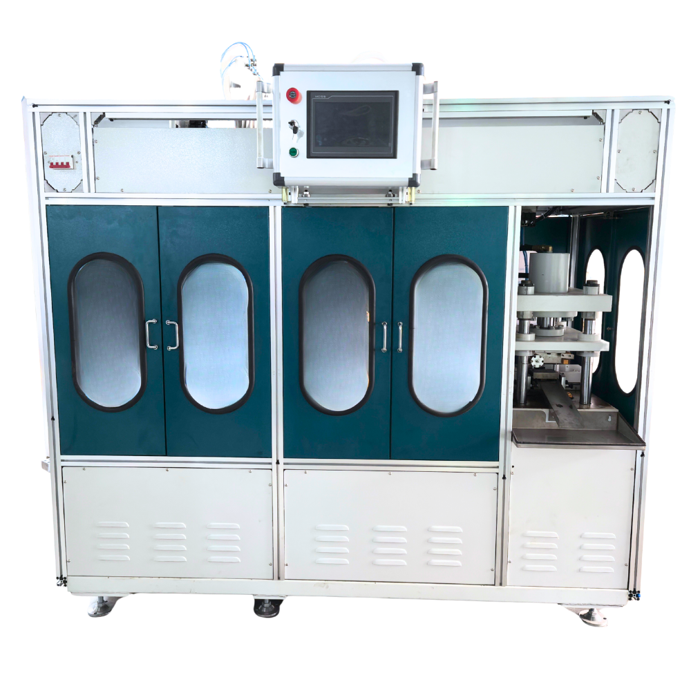 Single-station Linear Machine for Non-arrayed Diamond Segments